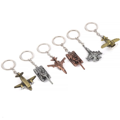 Brelok metalowy 12szt. | B-2199 Brelok metalowy 12szt. | B-2199