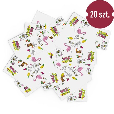 Etykiety samoprzylepne wzór dziecięcy 85/45mm 20szt. Etykiety samoprzylepne wzór dziecięcy 85/45mm 20szt.