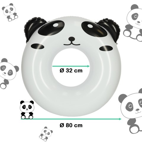 Koło do pływania kółko 80 cm PANDA KX4919_2 Koło do pływania kółko 80 cm PANDA KX4919_2
