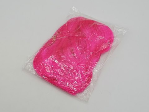 Peruka krótka różowa 25cm Peruka krótka różowa 25cm