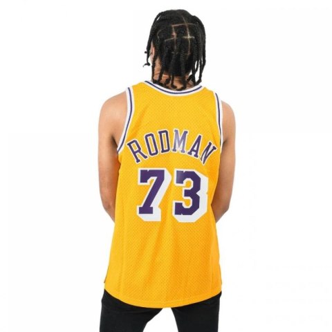 Koszulka Mitchell & Ness Los Angeles Lakers NBA Swingman Jersey Lakers 1998 Dennis Rodman M SMJYCP20064-LALGOLD98DRD Koszulka Mitchell & Ness Los Angeles Lakers NBA Swingman Jersey Lakers 1998 Dennis Rodman M SMJYCP20064-LALGOLD98DRD