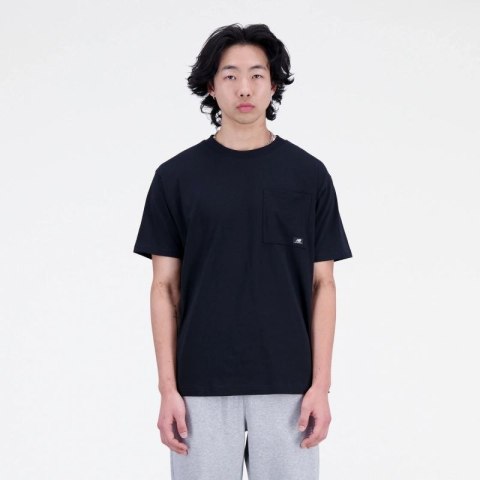Koszulka New Balance t-shirt Essentials Reimagined Cott M MT31542BK Koszulka New Balance t-shirt Essentials Reimagined Cott M MT31542BK