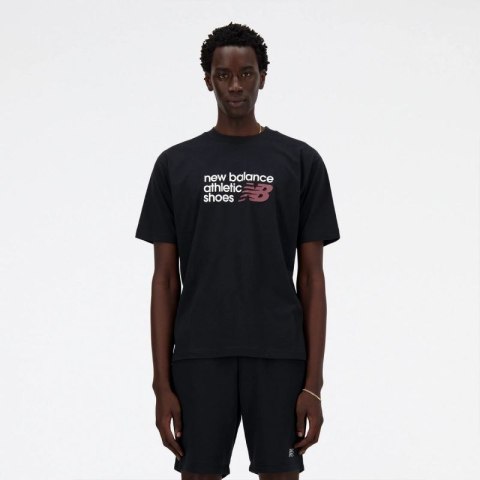 Koszulka New Balance S/S Brand T-Sh M MT41524BK Koszulka New Balance S/S Brand T-Sh M MT41524BK