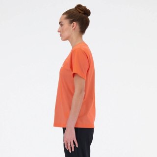 Koszulka New Balance S/S Script Tee Gfr W WT41909GFR