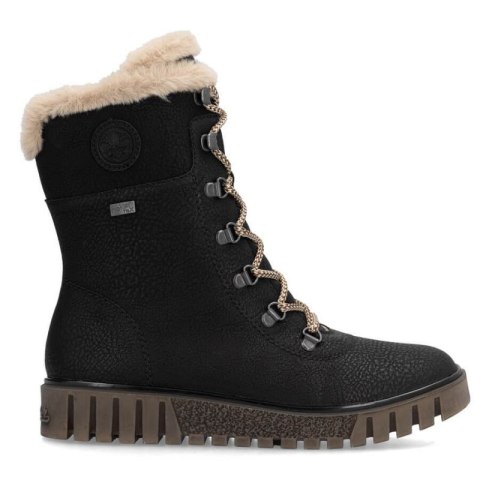 Botki z futerkiem Rieker W Y3424-00 RKR745 Botki z futerkiem Rieker W Y3424-00 RKR745