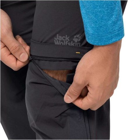 Spodnie Jack Wolfskin Overland Zip Away Pants M 1506113-6000 Spodnie Jack Wolfskin Overland Zip Away Pants M 1506113-6000