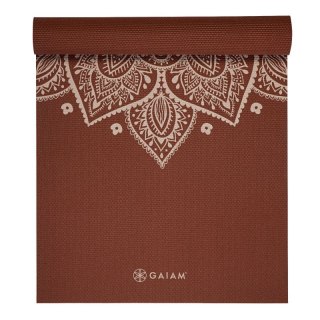 Mata do Jogi Gaiam Intense Rust Sundial Flower 5mm 65733