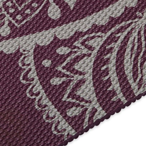 Mata do Jogi Gaiam Midnight Plum Sundial Flower 5mm 65734 Mata do Jogi Gaiam Midnight Plum Sundial Flower 5mm 65734