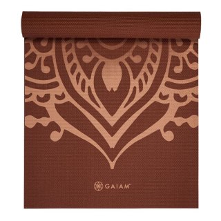 Mata go Jogi Gaiam Intense Rust Sundial Layers 5mm 65738