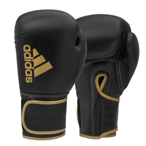 Rękawice bokserskie adidas HYBRID 80 ADIH80 czarno złote Rękawice bokserskie adidas HYBRID 80 ADIH80 czarno złote