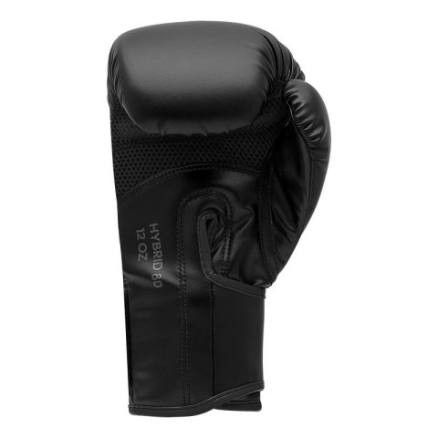 Rękawice bokserskie adidas Hybrid 80 czarne Rękawice bokserskie adidas Hybrid 80 czarne