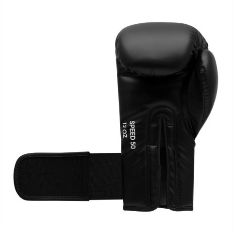 Rękawice bokserskie adidas Speed 50 ADISBG50-czarno-złoty Rękawice bokserskie adidas Speed 50 ADISBG50-czarno-złoty