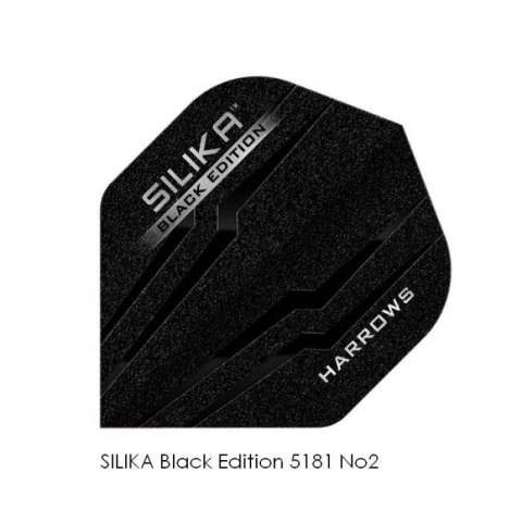 Piórka Harrows SILIKA Black Edition Piórka Harrows SILIKA Black Edition