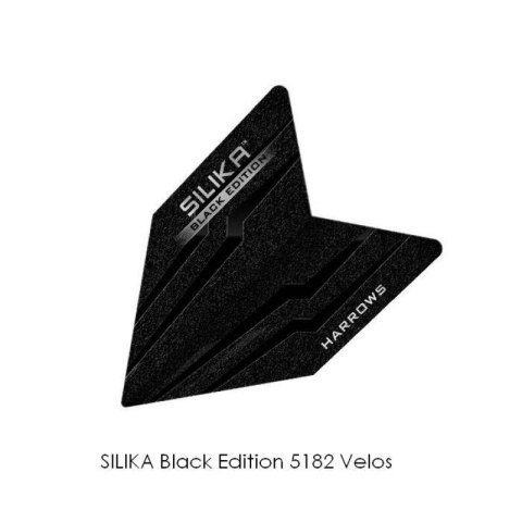 Piórka Harrows SILIKA Black Edition Piórka Harrows SILIKA Black Edition