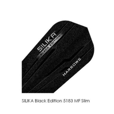 Piórka Harrows SILIKA Black Edition Piórka Harrows SILIKA Black Edition