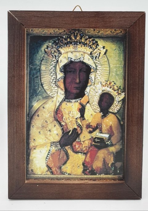 Obraz religijny 10x15cm MATKA BOSKA CZĘSTOCHOWSKA Obraz religijny 10x15cm MATKA BOSKA CZĘSTOCHOWSKA