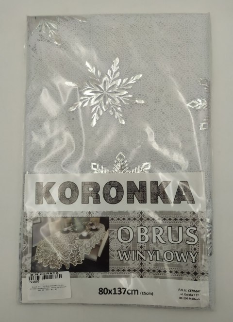 Obrus koronka Boże Narodzenie 80x137 cm Obrus koronka Boże Narodzenie 80x137 cm