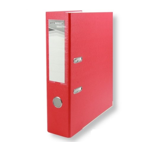 Segregator z okuciem A4 7,5cm czerwony Segregator z okuciem A4 7,5cm czerwony