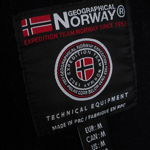 Kurtka Geographical Norway Techno Softshell M WU6068-GN-BLACK Kurtka Geographical Norway Techno Softshell M WU6068-GN-BLACK
