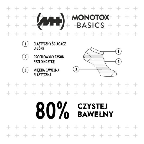 Skarpety Monotox Basics Socks 3-pack SKS20PKW Skarpety Monotox Basics Socks 3-pack SKS20PKW