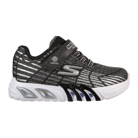 Sneakersy Skechers S Lights Flex-Glow Elite Jr 400135N-BKGY Sneakersy Skechers S Lights Flex-Glow Elite Jr 400135N-BKGY