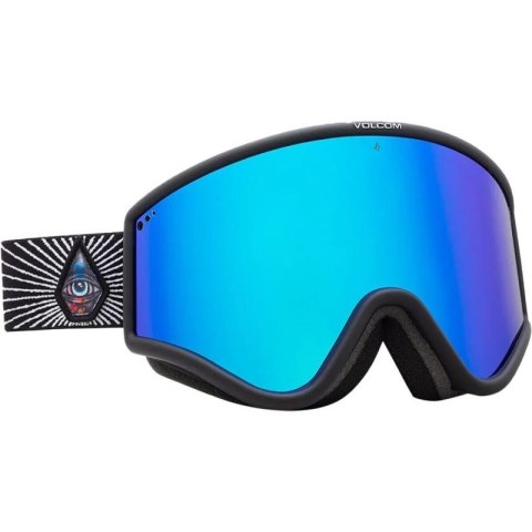 Gogle snowboardowe damskie/męskie Volcom Yae zimowe sportowe narciarskie niebieskie (VG0722319) Gogle snowboardowe damskie/męskie Volcom Yae zimowe sportowe narciarskie niebieskie (VG0722319)
