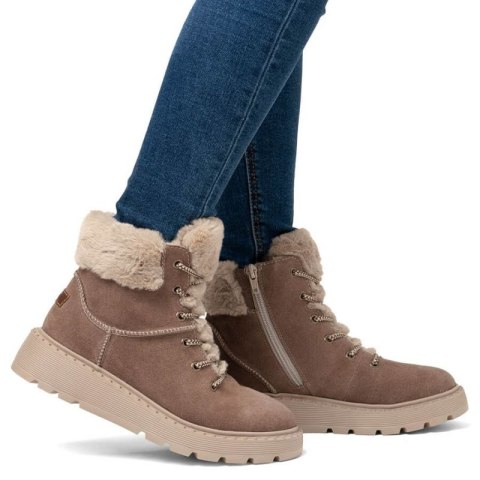 Botki z futerkiem Rieker 70402-24 W RKR753 Botki z futerkiem Rieker 70402-24 W RKR753