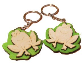 Brelok 5szt. żaba 5 cm /7951 Brelok 5szt. żaba 5 cm /7951