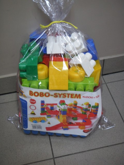Klocki wielkie Bobo System + tor KW-ŚREDNIE 607 Klocki wielkie Bobo System + tor KW-ŚREDNIE 607