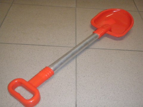 Łopata do piasku metalowa 306985 długość 57 cm Łopata do piasku metalowa 306985 długość 57 cm