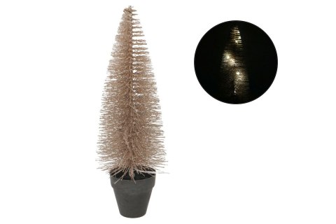 Choinka 10 led 30cm ZŁOTA Choinka 10 led 30cm ZŁOTA