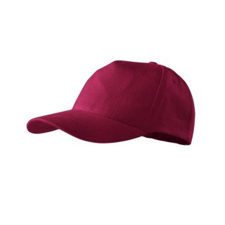 Czapka unisex 5P (garnet)