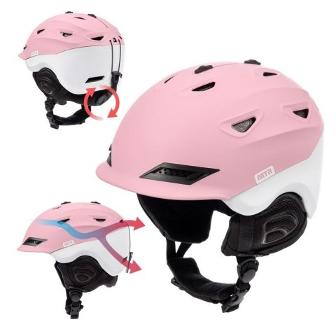 Kask narciarski Meteor Montara L 58-61 cm 17293 Kask narciarski Meteor Montara L 58-61 cm 17293