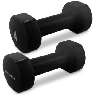 Hantle winylowe 2x4kg Spokey Shape SPK-943106