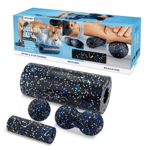 Zestaw akcesoriów do masażu i regeneracji Spokey Rullo Plus SPK-944197 Zestaw akcesoriów do masażu i regeneracji Spokey Rullo Plus SPK-944197