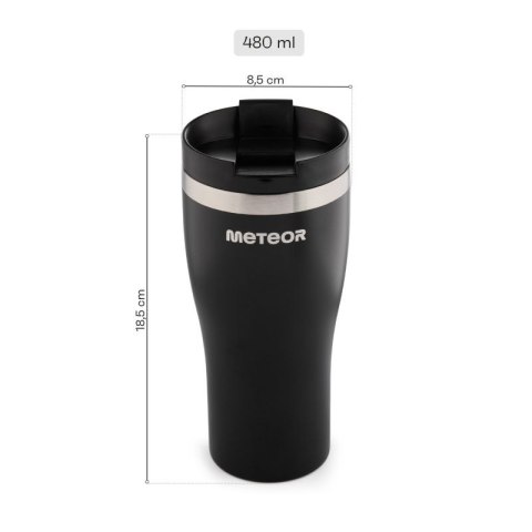 Kubek termiczny Meteor otwierany 480 ml 17254 Kubek termiczny Meteor otwierany 480 ml 17254