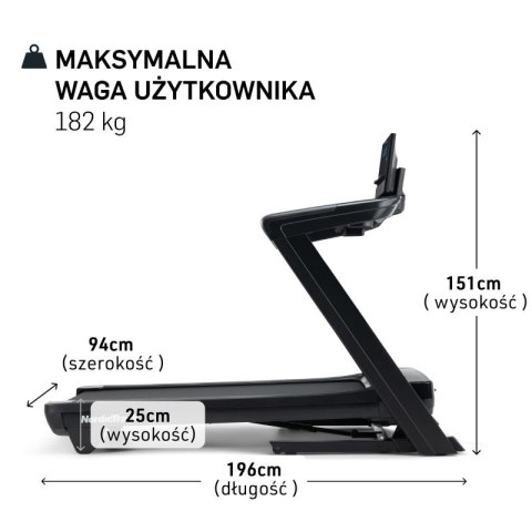 Bieżnia elektryczna Nordictrack Commercial Le NTL13125 Bieżnia elektryczna Nordictrack Commercial Le NTL13125