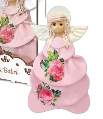 Aniołek modlący w pudełku dla Babci | 7034-B Aniołek modlący w pudełku dla Babci | 7034-B