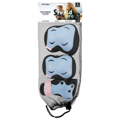 Zestaw ochraniaczy Spokey Shield New Jr SPK-944666 Zestaw ochraniaczy Spokey Shield New Jr SPK-944666
