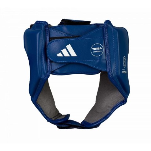 Kask turniejowy adidas IBA ze skóry z kaktusa ADIIBAH1C-Niebieski Kask turniejowy adidas IBA ze skóry z kaktusa ADIIBAH1C-Niebieski