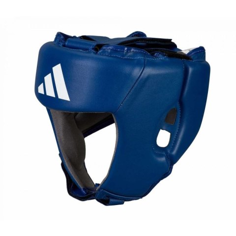 Kask turniejowy adidas IBA ze skóry z kaktusa ADIIBAH1C-Niebieski Kask turniejowy adidas IBA ze skóry z kaktusa ADIIBAH1C-Niebieski