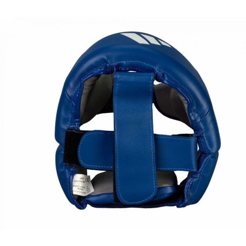Kask turniejowy adidas IBA ze skóry z kaktusa ADIIBAH1C-Niebieski Kask turniejowy adidas IBA ze skóry z kaktusa ADIIBAH1C-Niebieski