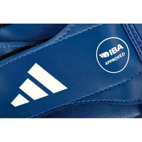 Kask turniejowy adidas IBA ze skóry z kaktusa ADIIBAH1C-Niebieski Kask turniejowy adidas IBA ze skóry z kaktusa ADIIBAH1C-Niebieski