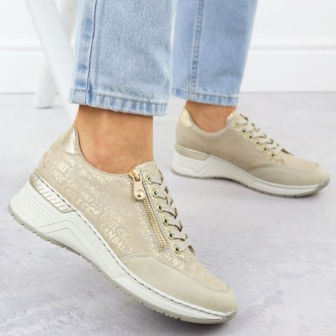 Sneakersy na koturnie Rieker W N4316 RKR760 Sneakersy na koturnie Rieker W N4316 RKR760