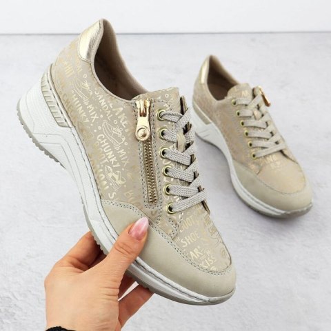 Sneakersy na koturnie Rieker W N4316 RKR760 Sneakersy na koturnie Rieker W N4316 RKR760