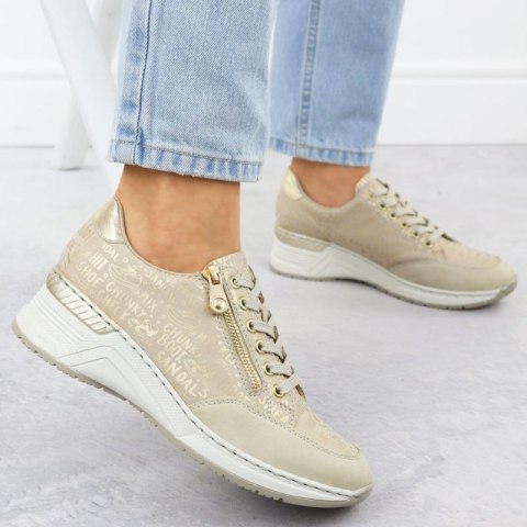 Sneakersy na koturnie Rieker W N4316 RKR760 Sneakersy na koturnie Rieker W N4316 RKR760