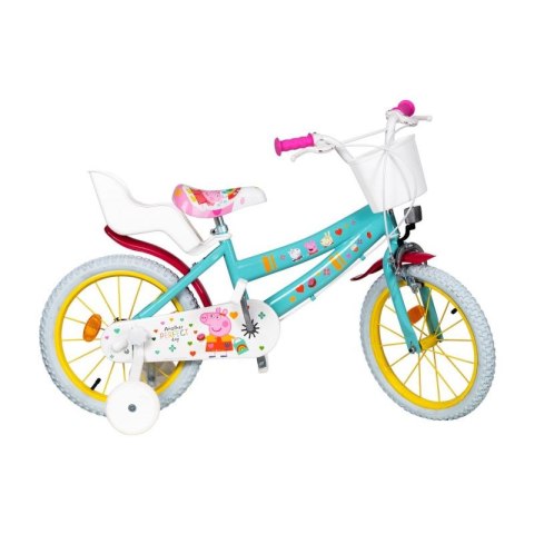 Toimsa-Rower dzieciecy 16" Swinka Peppa zielony Toimsa-Rower dzieciecy 16" Swinka Peppa zielony