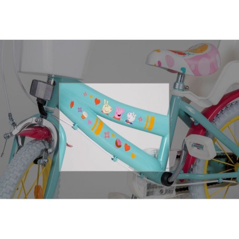 Toimsa-Rower dzieciecy 16" Swinka Peppa zielony Toimsa-Rower dzieciecy 16" Swinka Peppa zielony