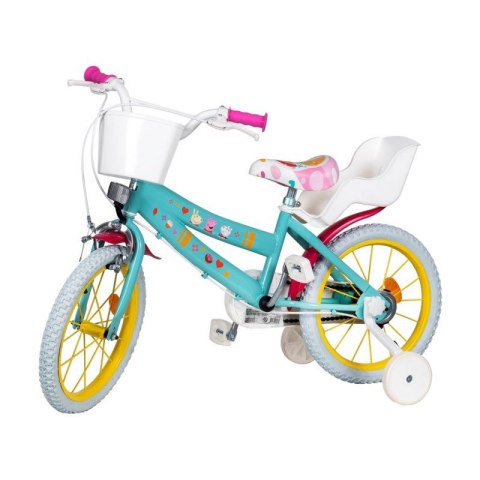 Toimsa-Rower dzieciecy 16" Swinka Peppa zielony Toimsa-Rower dzieciecy 16" Swinka Peppa zielony