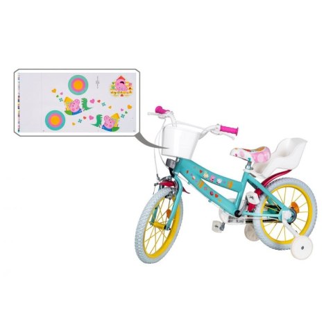 Toimsa-Rower dzieciecy 16" Swinka Peppa zielony Toimsa-Rower dzieciecy 16" Swinka Peppa zielony